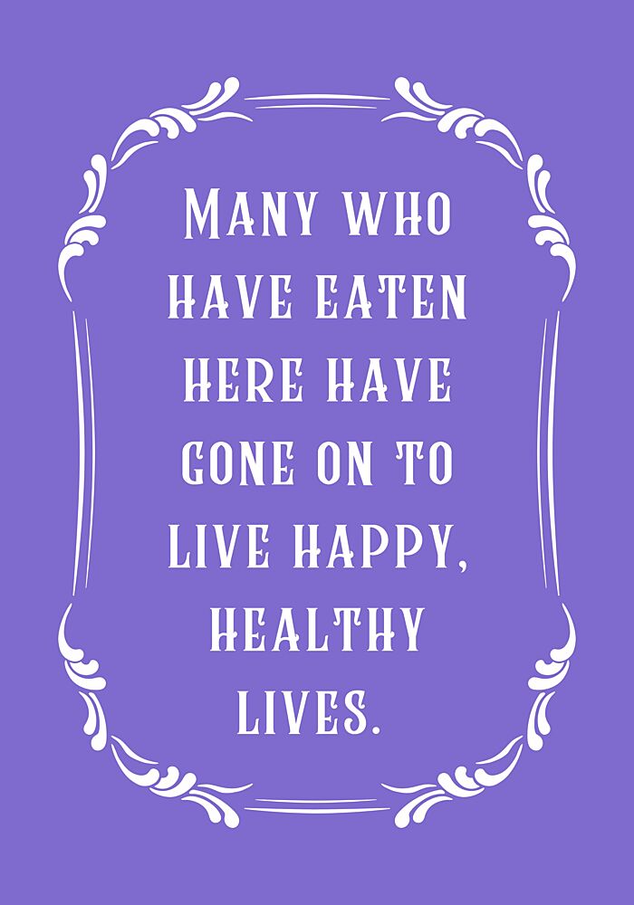 Happy Healthy Lives Quote art print by Athene Fritsch for $57.95 CAD