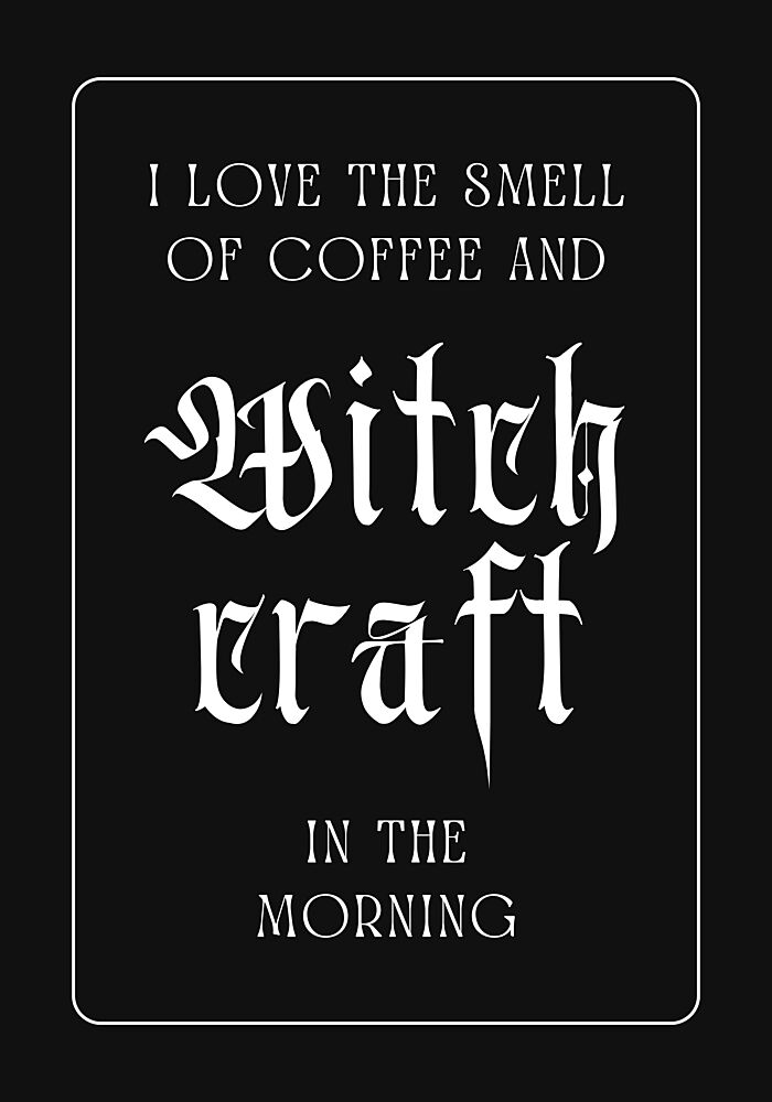 Witchcraft Coffee Morning art print by Athene Fritsch for $57.95 CAD