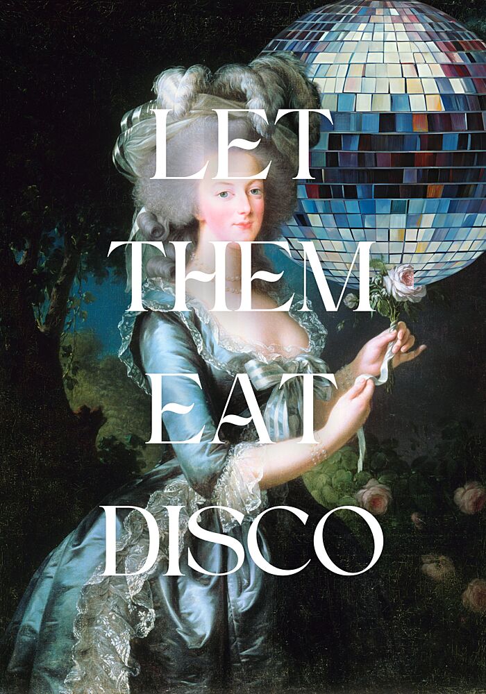Let Them Eat Disco art print by Athene Fritsch for $57.95 CAD