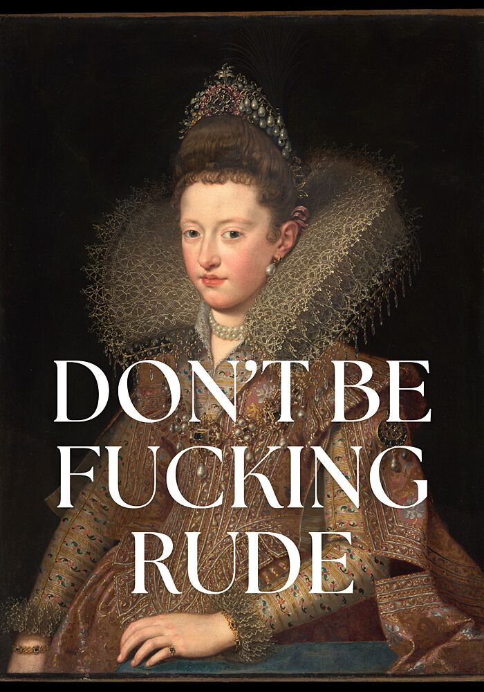 Sassy Royal Portrait art print by Athene Fritsch for $57.95 CAD