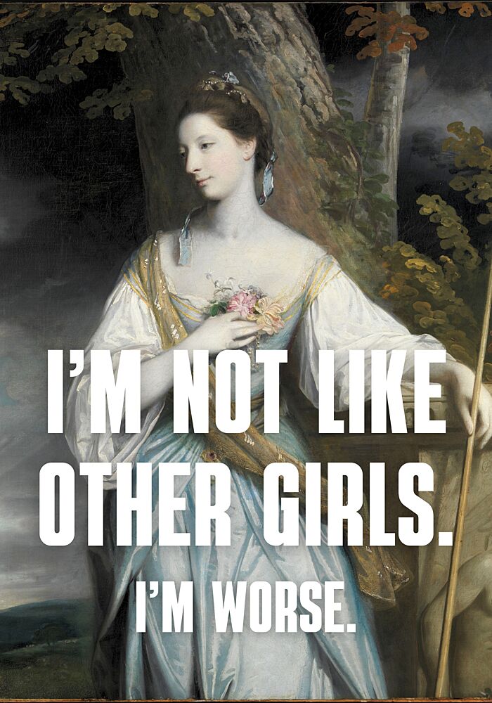 Not Like Other Girls art print by Athene Fritsch for $57.95 CAD