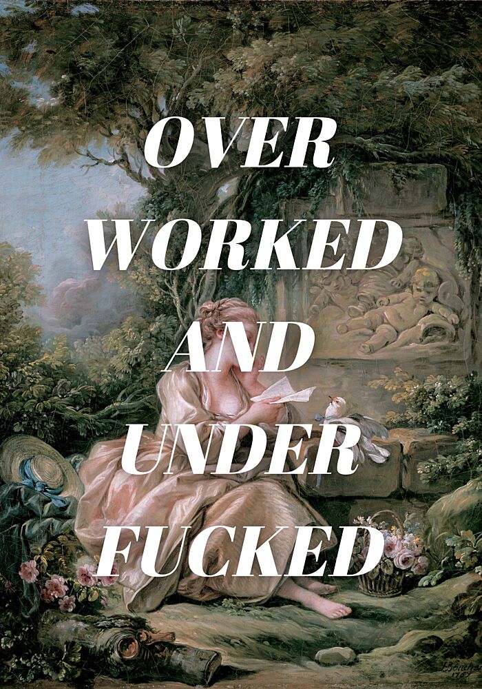 Rococo Humor Reading art print by Athene Fritsch for $57.95 CAD