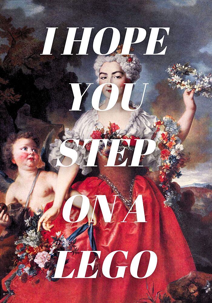 Step on a Lego art print by Athene Fritsch for $57.95 CAD