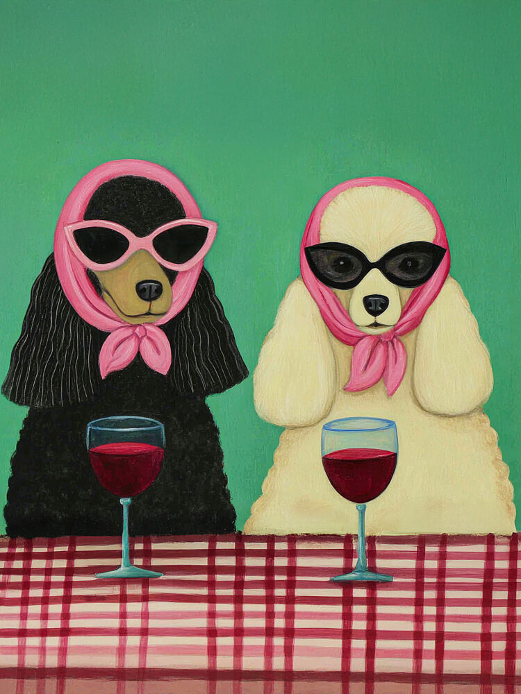Posh Dogs art print by Kathrin Pienaar for $57.95 CAD