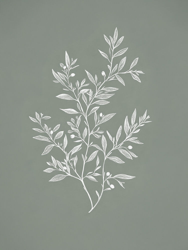 Delicate Botanical Drawing art print by Kathrin Pienaar for $57.95 CAD