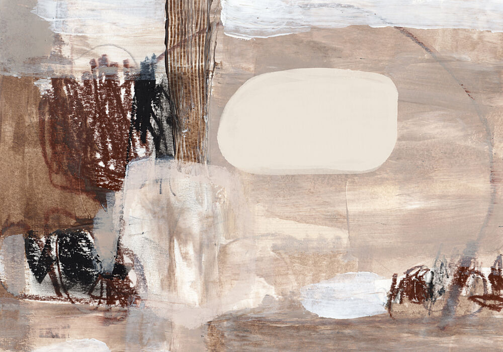 Earthy Abstract Texture art print by Uplusmestudio for $57.95 CAD