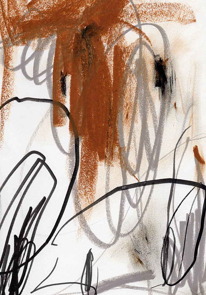 Modern Abstract Gestures art print by Uplusmestudio for $57.95 CAD