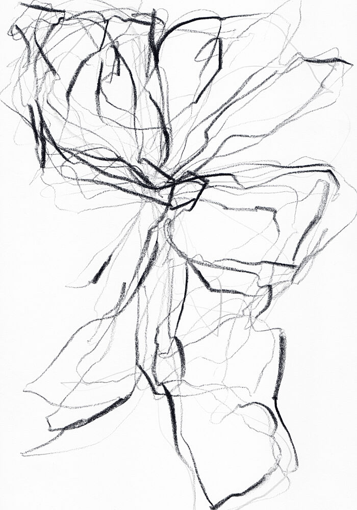 Flowing Abstract Lines art print by Uplusmestudio for $57.95 CAD