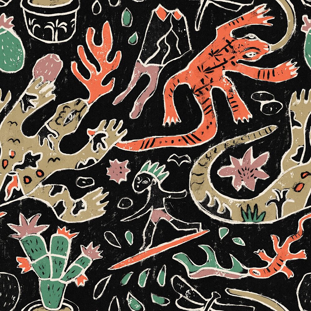 Lanzarote Pattern art print by Raipa Studio for $57.95 CAD