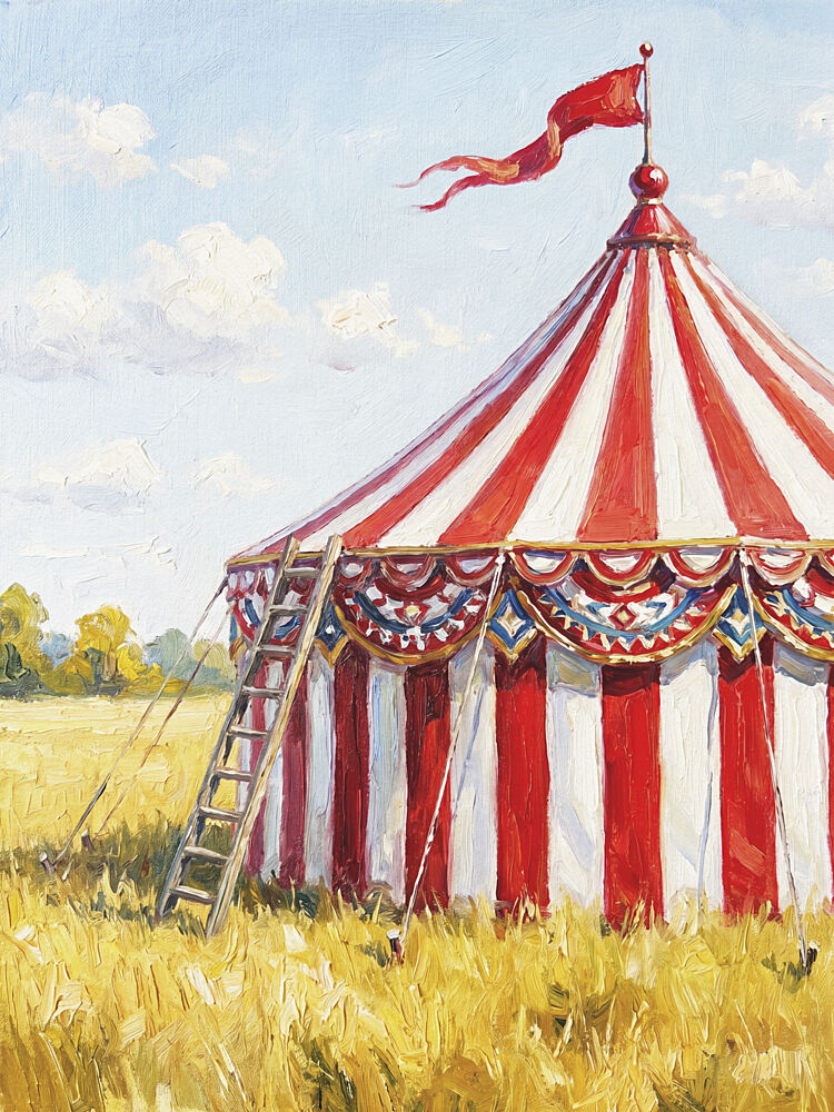 The Circus Tent art print by Andreas Magnusson for $57.95 CAD