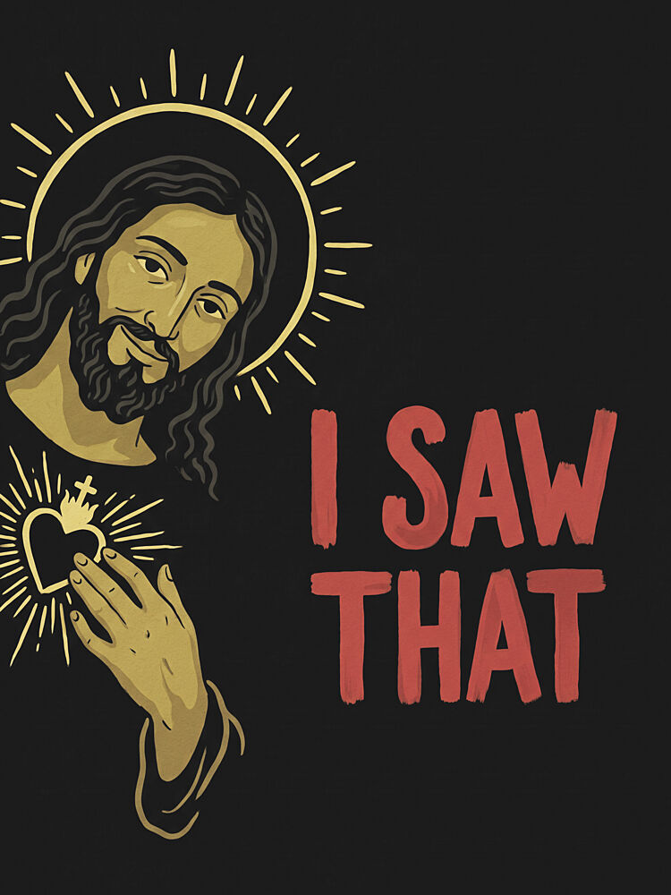 Jesus Saw That art print by Andreas Magnusson for $57.95 CAD