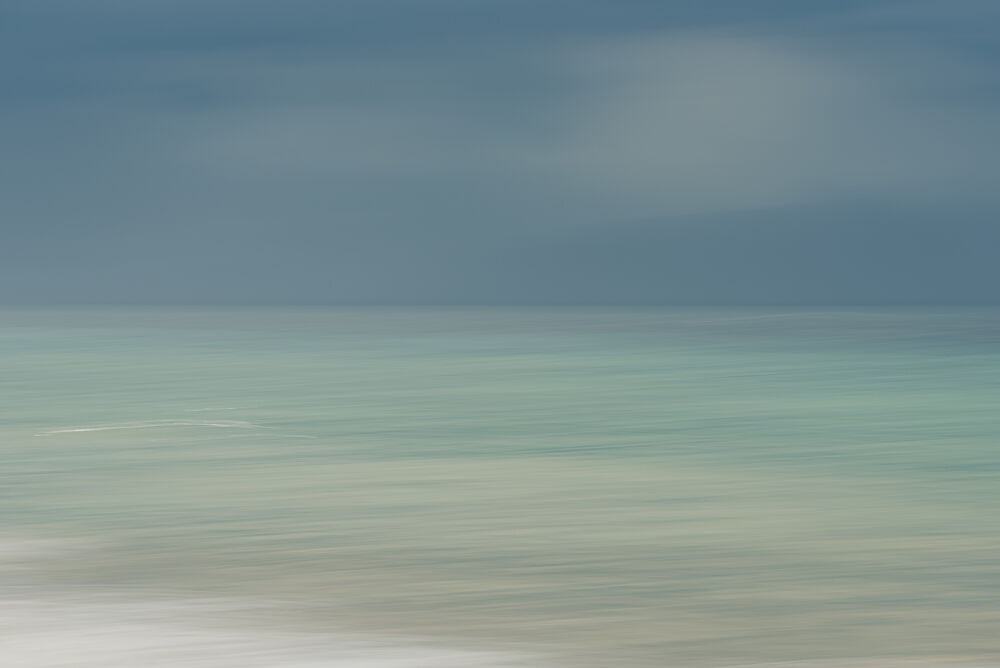 Abstract Ocean Horizon art print by Imaginative for $57.95 CAD