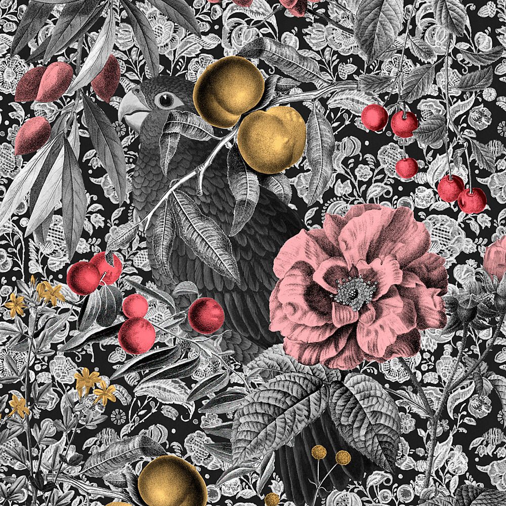 Elegant Jungle Cockatoo art print by Marja van den Hurk for $57.95 CAD