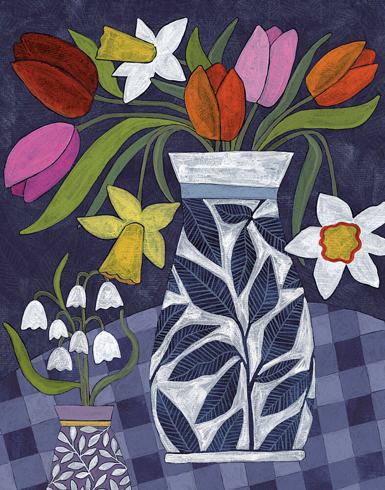 Vibrant Spring Blooms art print by Susan Black for $57.95 CAD