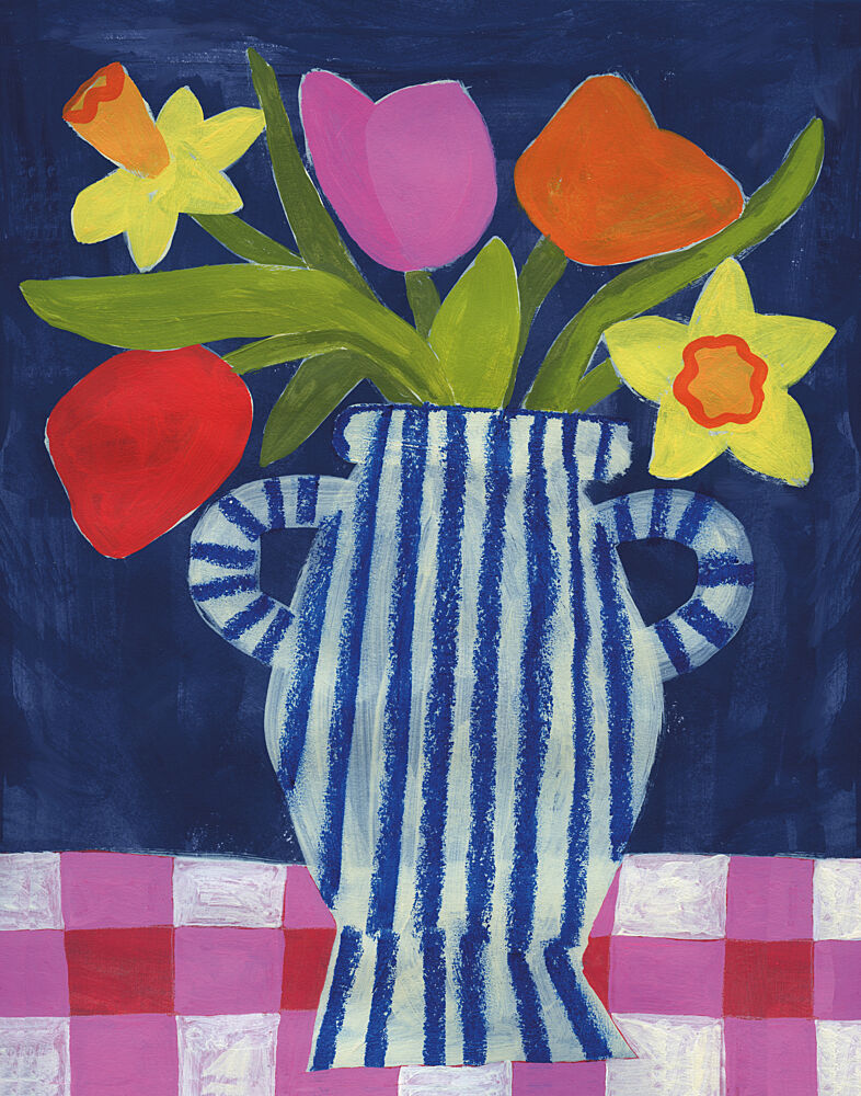 Vibrant Spring Flowers art print by Susan Black for $57.95 CAD