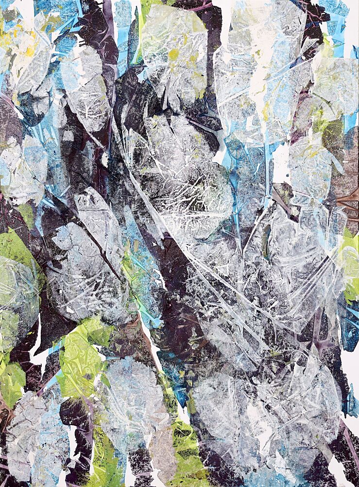 Dynamic Abstract Layers art print by Poovi Art for $57.95 CAD
