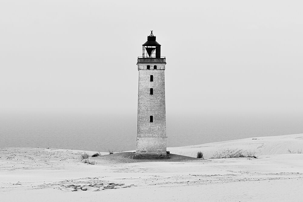 Solitary Lighthouse Coast art print by Theodor Gerhamn for $57.95 CAD