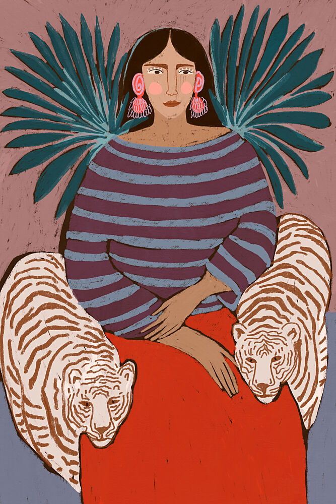 Ikari Princess art print by Treechild for $57.95 CAD