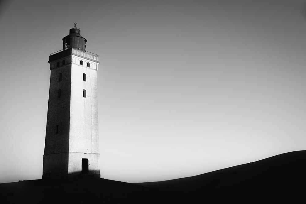 Solitary Lighthouse Dune art print by Theodor Gerhamn for $57.95 CAD