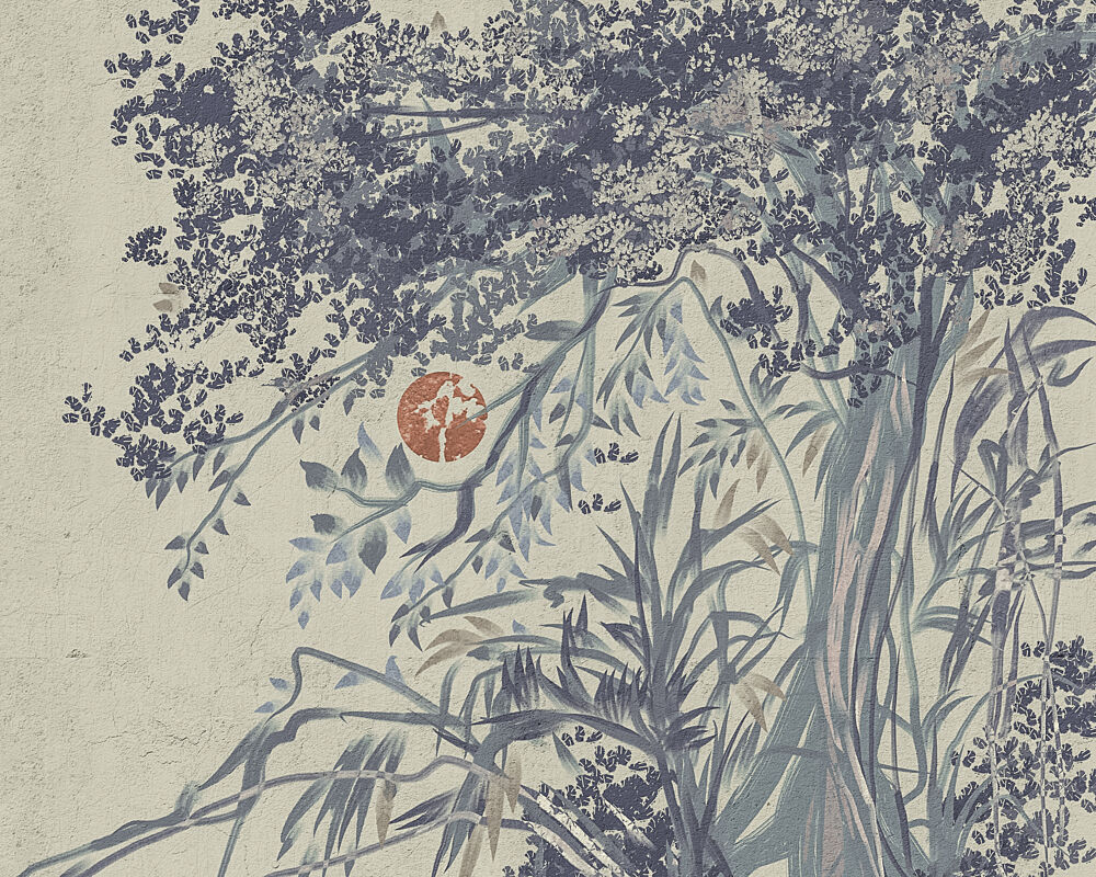 Blue Forest Moon art print by Josie George for $57.95 CAD