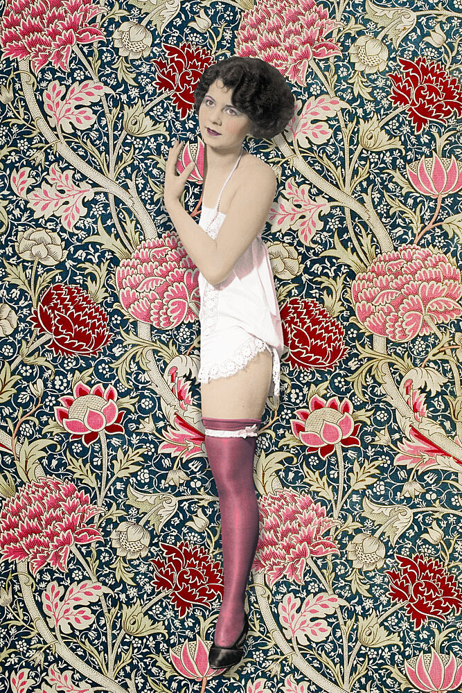 The Wallflower art print by Marja van den Hurk for $57.95 CAD