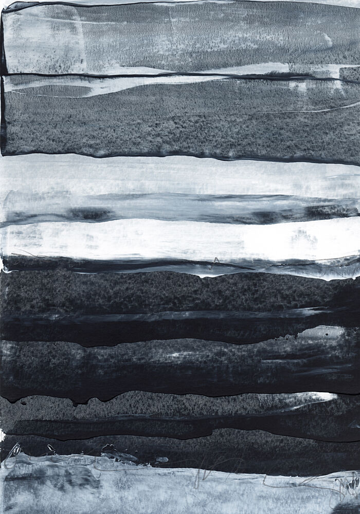 Layered Abstract Horizon art print by Uplusmestudio for $57.95 CAD