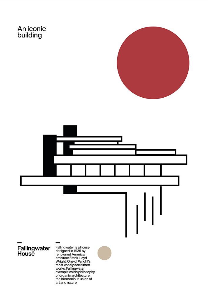 Iconic Modern Building art print by David Vineis for $57.95 CAD
