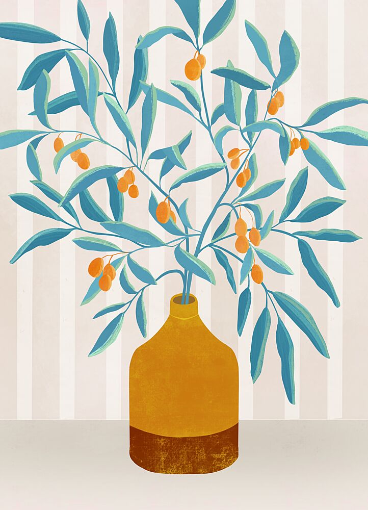 Vibrant Berry Still Life art print by Kristian Gallagher for $57.95 CAD