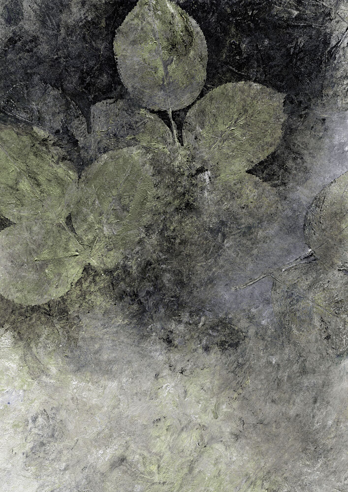 Dark Textured Leaves art print by Rosana Laiz Blursbyai for $57.95 CAD