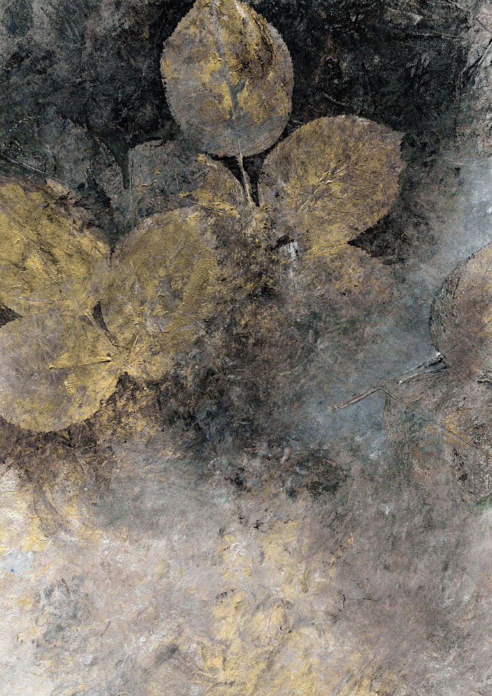 Earthy Golden Foliage art print by Rosana Laiz Blursbyai for $57.95 CAD