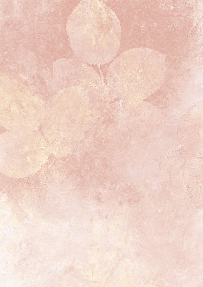 Faded Pink Leaves art print by Rosana Laiz Blursbyai for $57.95 CAD