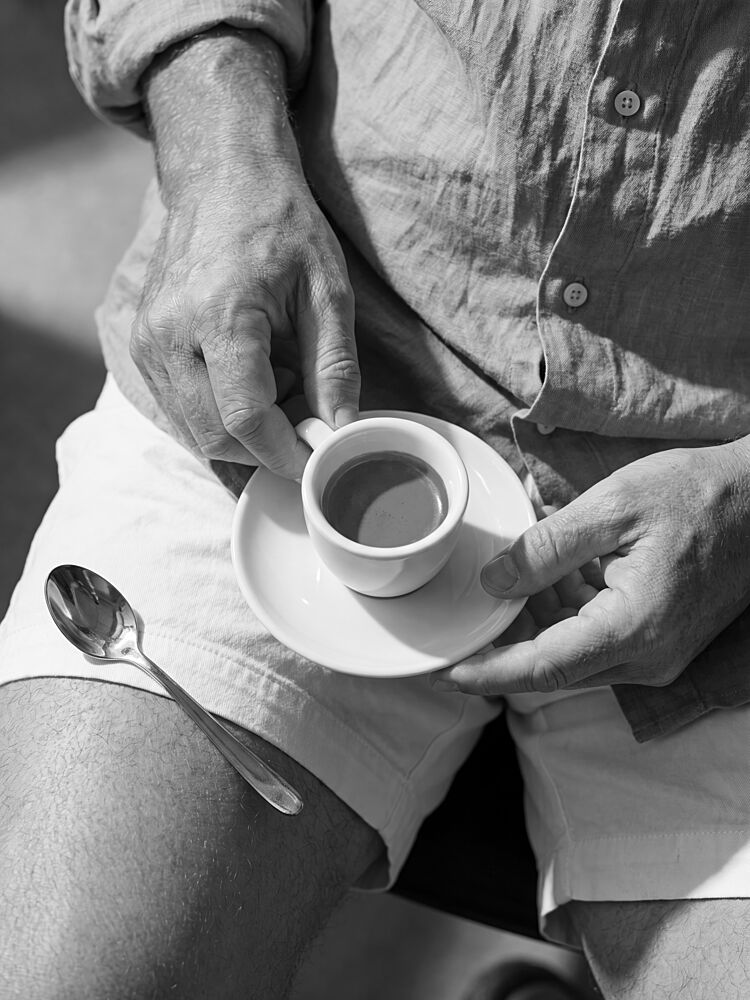 Mans Morning Coffee art print by Andreas Magnusson for $57.95 CAD