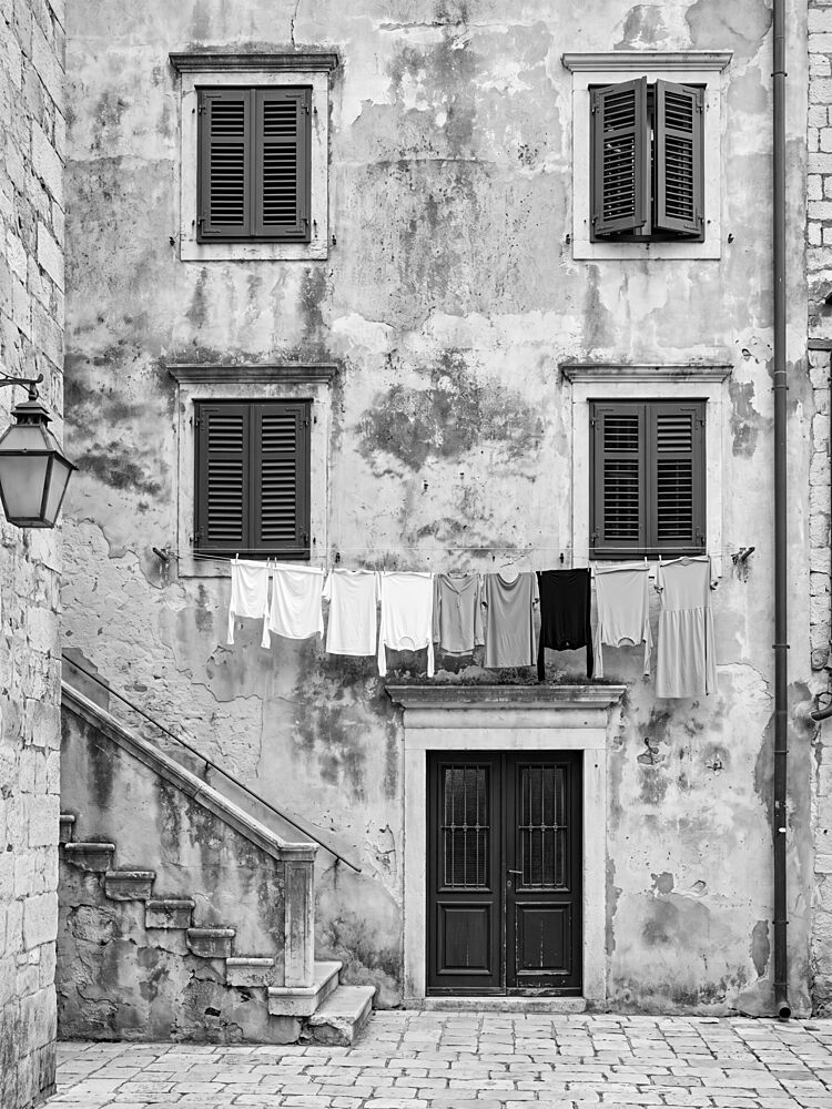 Historic Facade Laundry art print by Andreas Magnusson for $57.95 CAD