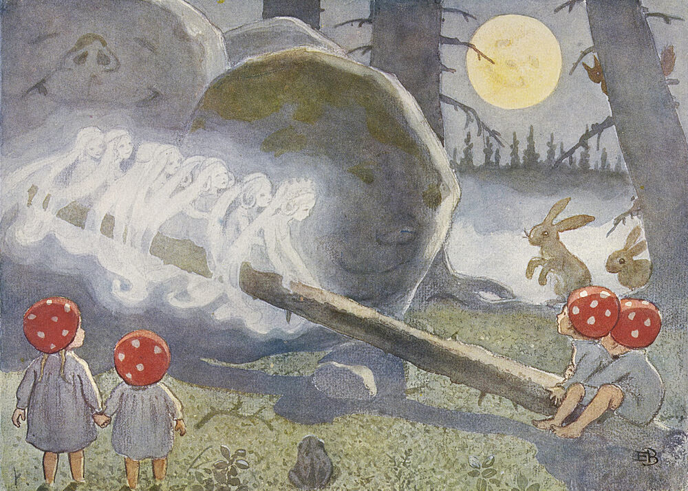 Alvorna art print by Elsa Beskow for $57.95 CAD