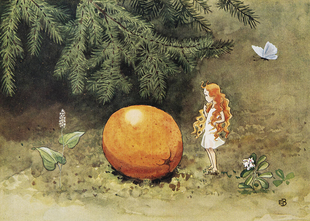 Solagget 1932 003 art print by Elsa Beskow for $57.95 CAD