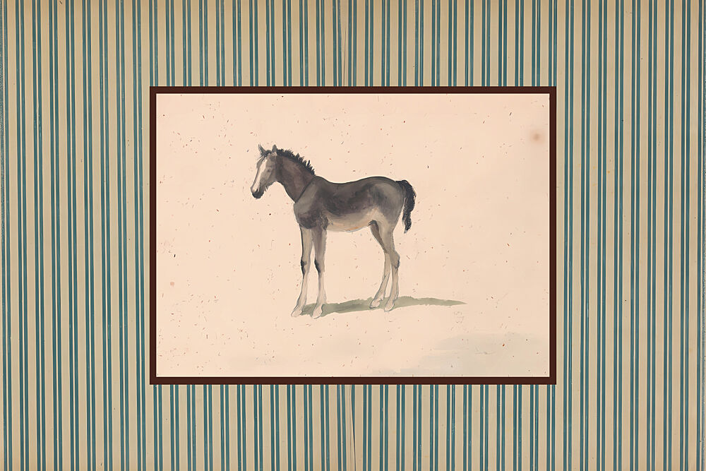 Gentle Foal Portrait art print by The Art Concept for $57.95 CAD