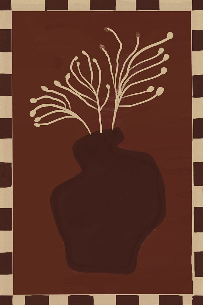 Minimalist Vase Plant art print by The Art Concept for $57.95 CAD