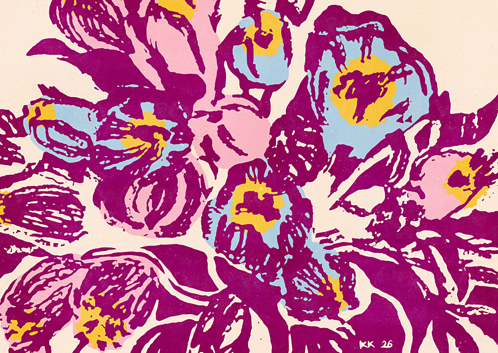 Tulips art print by Katariina Kosunen for $57.95 CAD