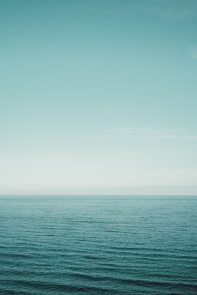 Calm Blue Horizon art print by Aimee Giles for $57.95 CAD