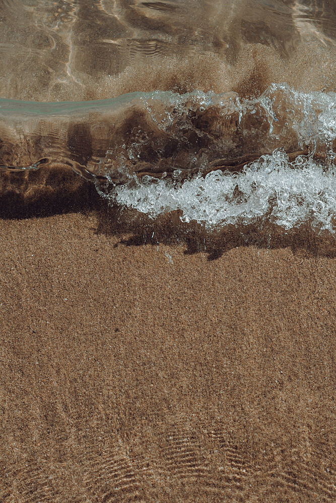 Gentle Shore Wave art print by Aimee Giles for $57.95 CAD