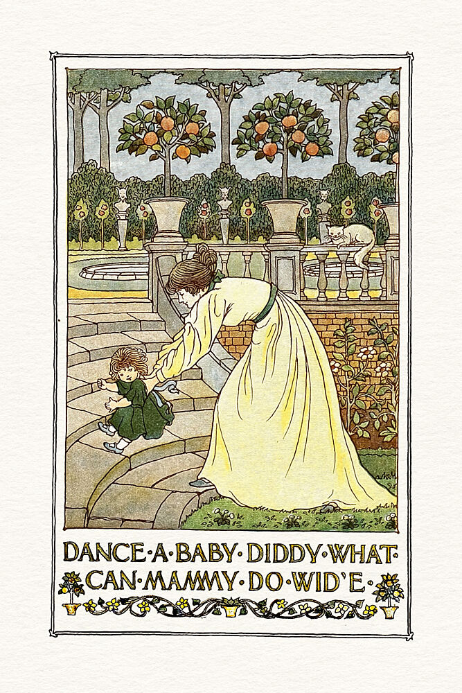 Mother Child Garden Dance art print by Wild Violets for $57.95 CAD