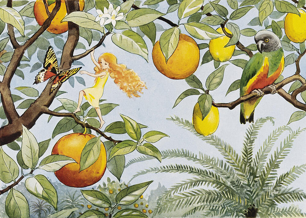 Solagget 1932 Sollandet art print by Elsa Beskow for $57.95 CAD