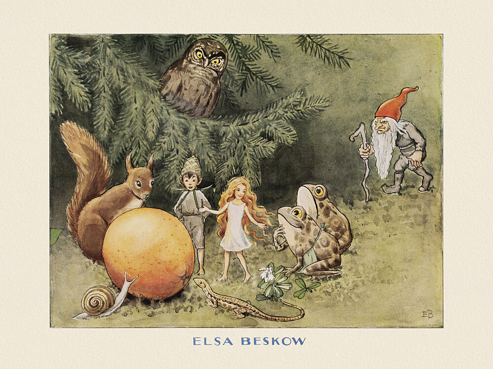 Solagget art print by Elsa Beskow for $57.95 CAD