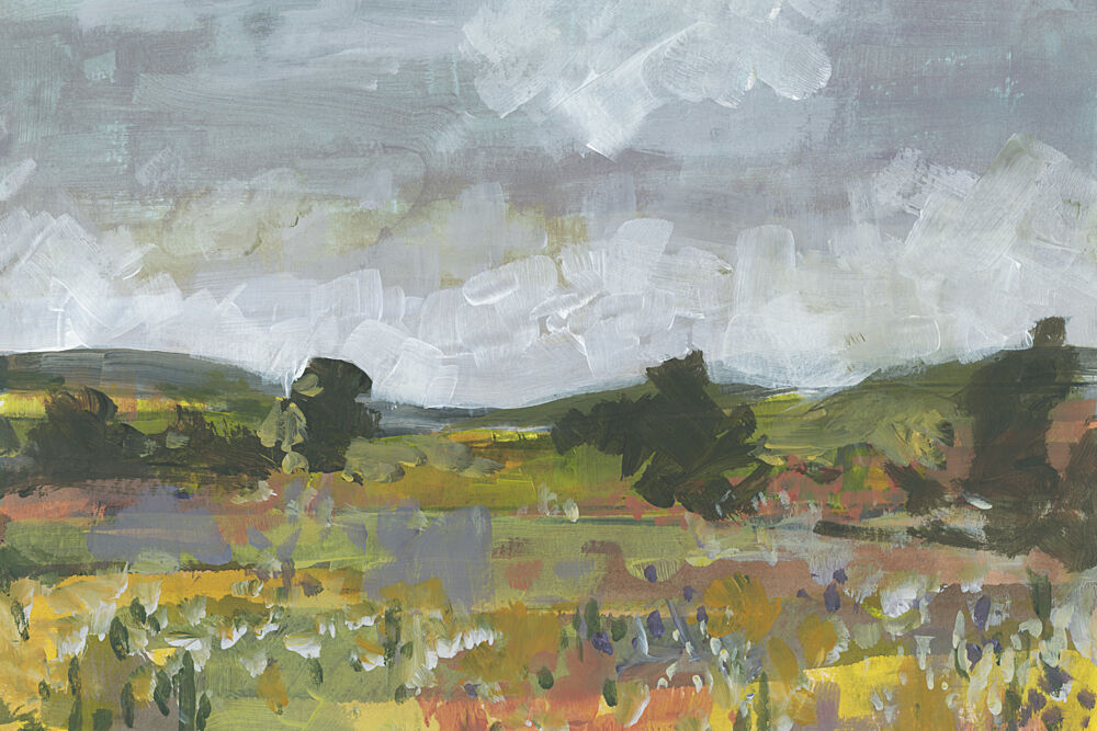 Moody Fields and Sky art print by Cartissi for $57.95 CAD