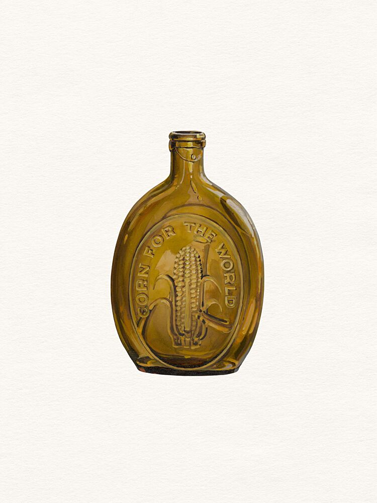 Vintage Corn Flask art print by Wild Violets for $57.95 CAD