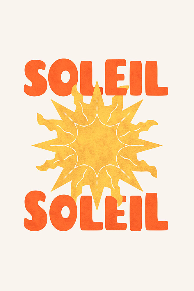 Bright Soleil Sunshine art print by Karen Menzenbach for $57.95 CAD