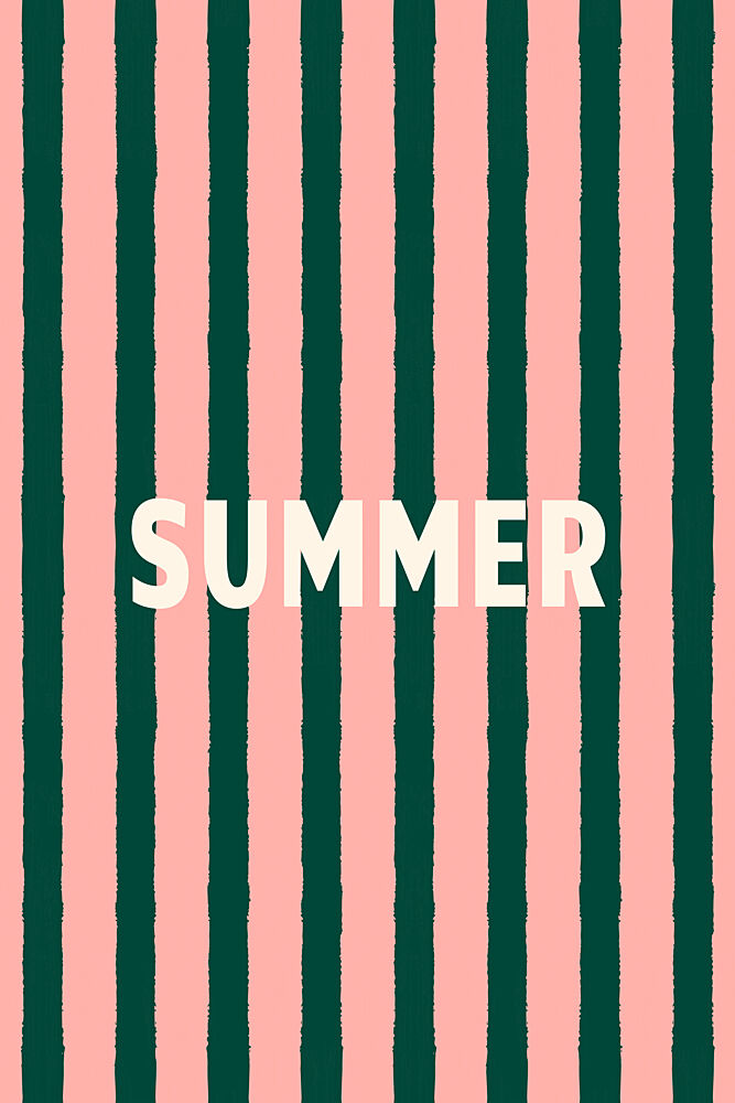 Summer Stripes art print by Karen Menzenbach for $57.95 CAD