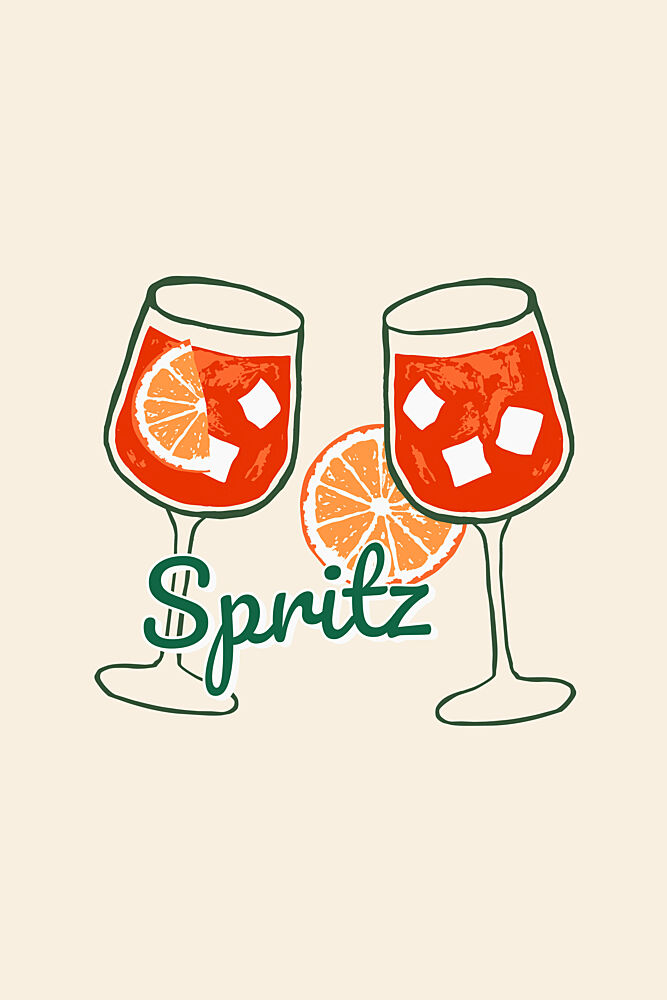Vibrant Cocktails art print by Karen Menzenbach for $57.95 CAD