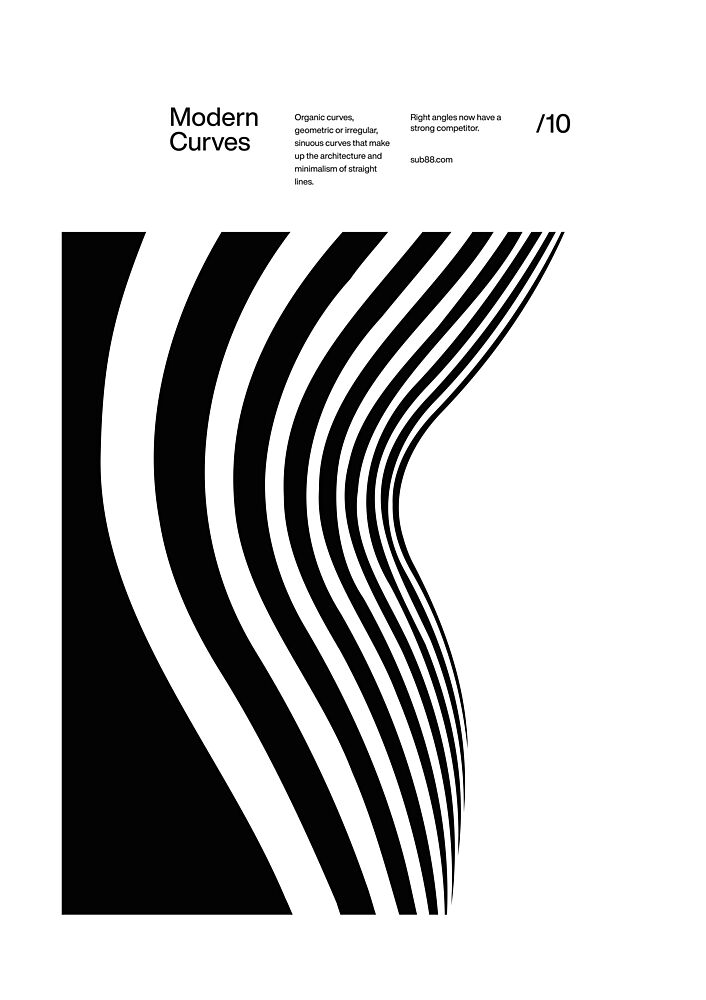 Dynamic Striped Motion art print by David Vineis for $57.95 CAD