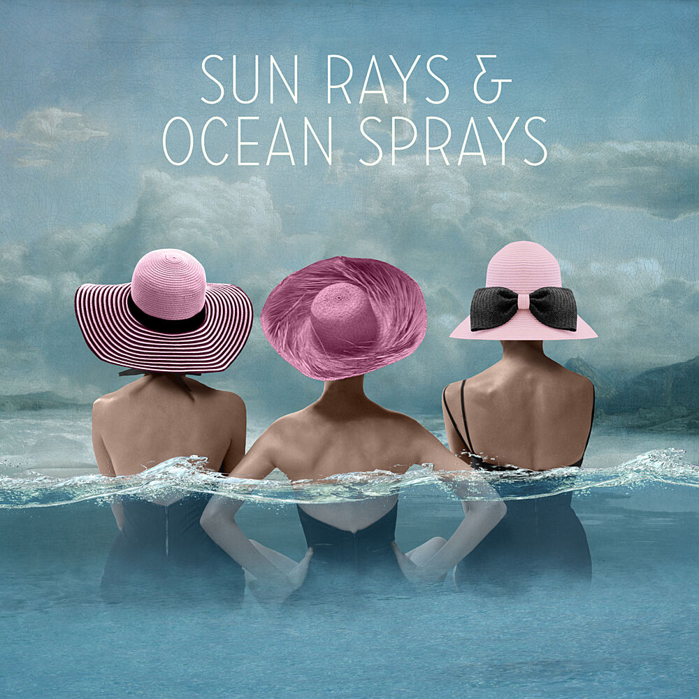 Summer Ocean Hats art print by Marja van den Hurk for $57.95 CAD